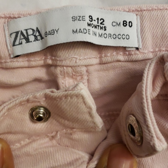 ZARA BABY Girl  Pink Pants Size 9-22 Months Old - Picture 7 of 8